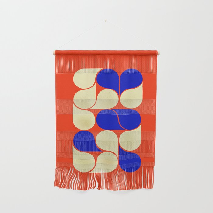 Mid-century geometric shapes-no10 Wall Hanging Gallery Image 1