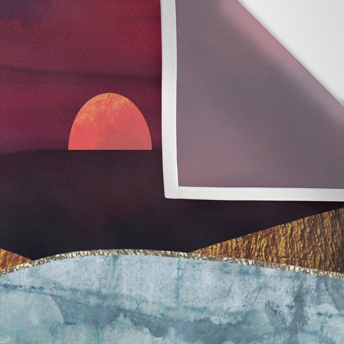 Crimson Sky Wall Tapestry Gallery Image 3