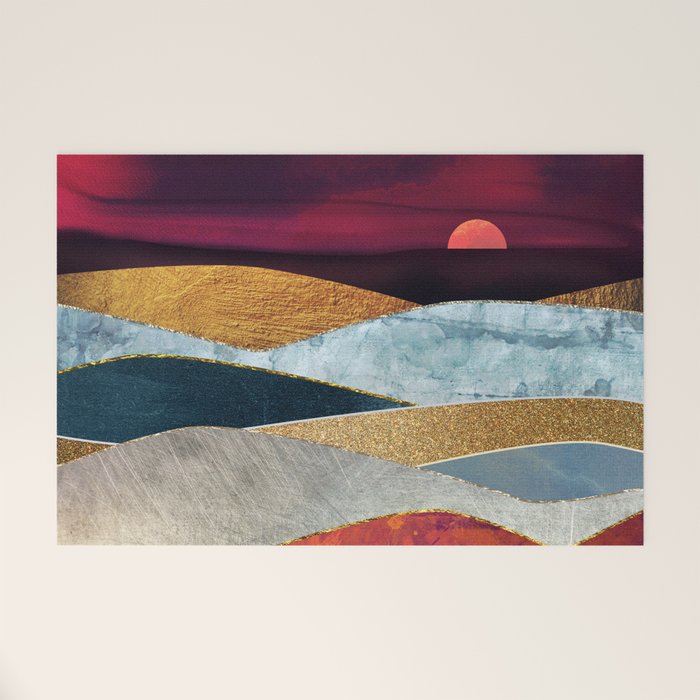Crimson Sky Welcome Mat Gallery Image 1