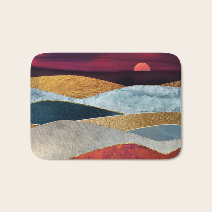 Crimson Sky Bath Mat Gallery Image 1