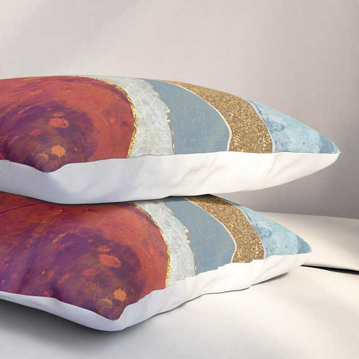 Crimson Sky Pillow Sham Gallery Image 3