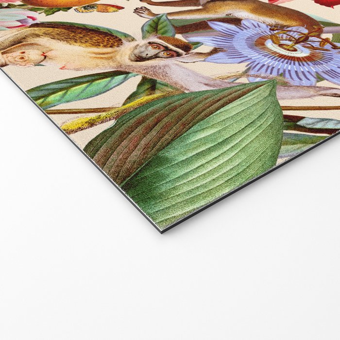 Animal and Floral Pattern Welcome Mat Gallery Image 2