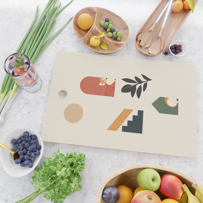 Hide and Seek Corgi Cutting Board Gallery Image 2