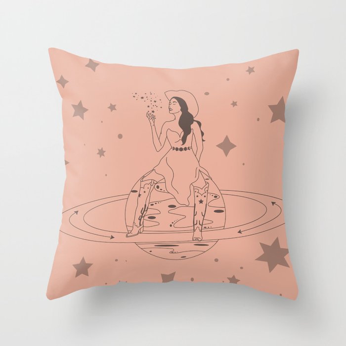 Janet From Another Planet Throw Pillow Gallery Image 6