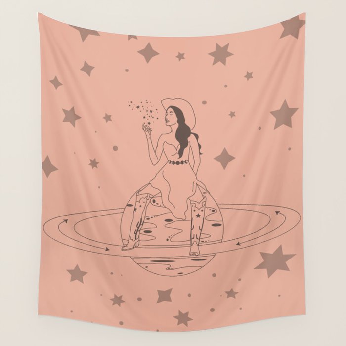 Janet From Another Planet Wall Tapestry Gallery Image 4