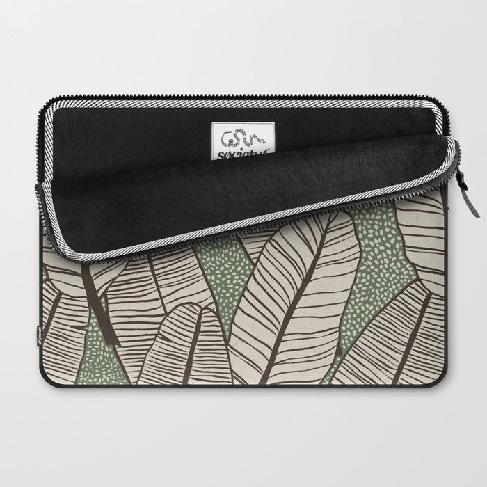 Banana Leaves Laptop Sleeve Gallery Image 2