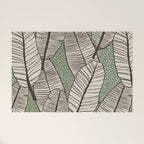 Banana Leaves Welcome Mat Gallery Image 1
