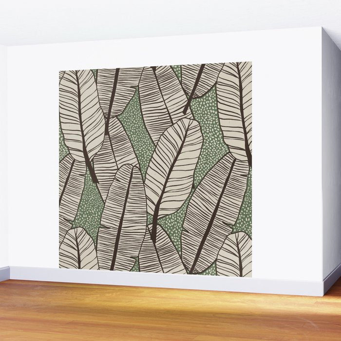 Banana Leaves Wall Mural Gallery Image 2