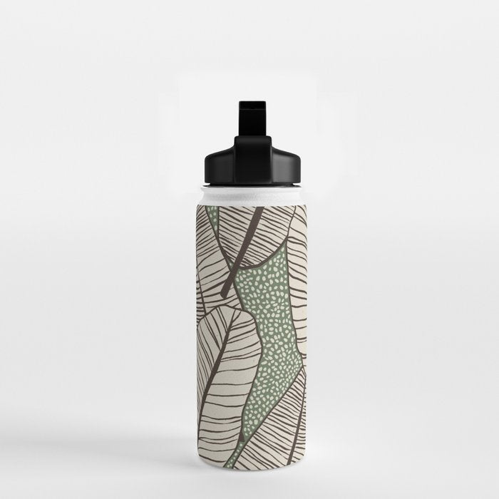 Banana Leaves Water Bottle Gallery Image 2