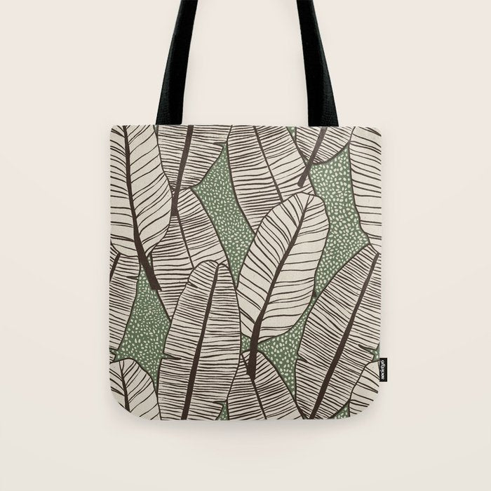 Banana Leaves Tote Bag Gallery Image 1