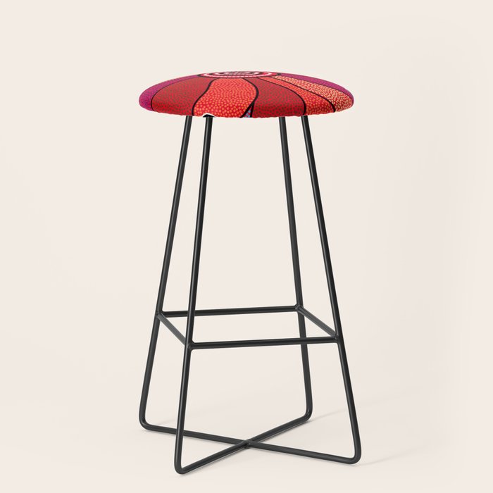 Authentic Aboriginal Art - Central Lands Stool Gallery Image 1