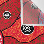 Authentic Aboriginal Art - Central Lands Wall Tapestry Gallery Image 3
