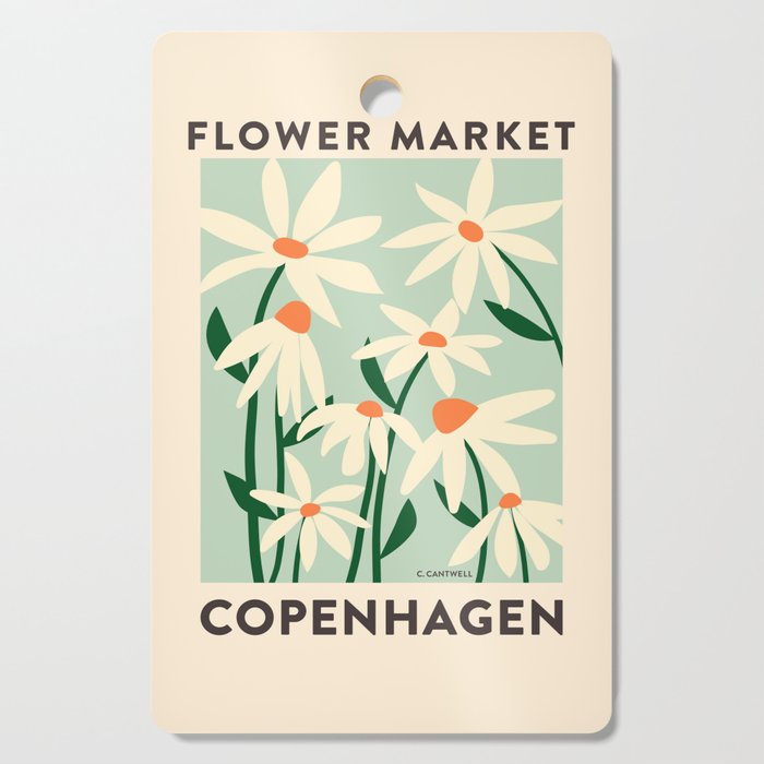 Flower Market Copenhagen - Matisse Inspired Cutting Board Gallery Image 1