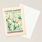 Flower Market Copenhagen - Matisse Inspired Stationery Card Gallery Image 2