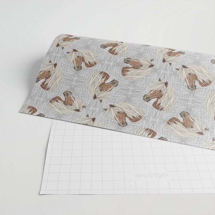 Haflinger Horse Wrapping Paper Gallery Image 2
