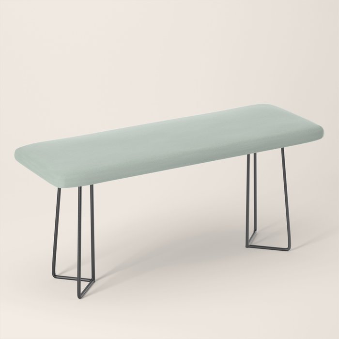 Light Sage Green Solid Bench Gallery Image 1