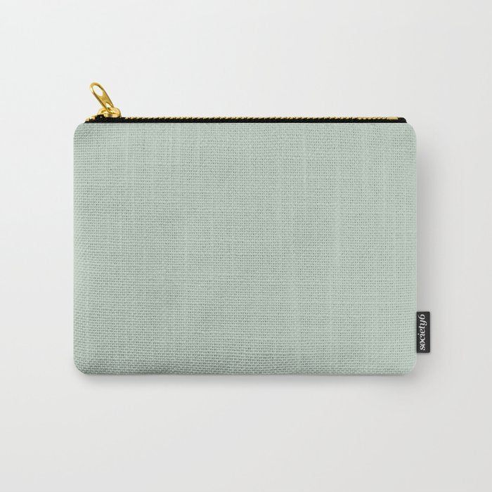 Light Sage Green Solid Carry All Pouch Gallery Image 1