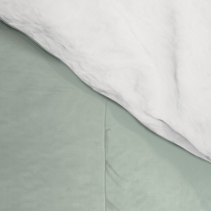 Light Sage Green Solid Comforter Gallery Image 4