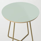 Light Sage Green Solid Side Table Gallery Image 2