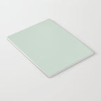 Light Sage Green Solid Notebook Gallery Image 3