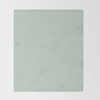 Light Sage Green Solid Throw Blanket Gallery Image 2