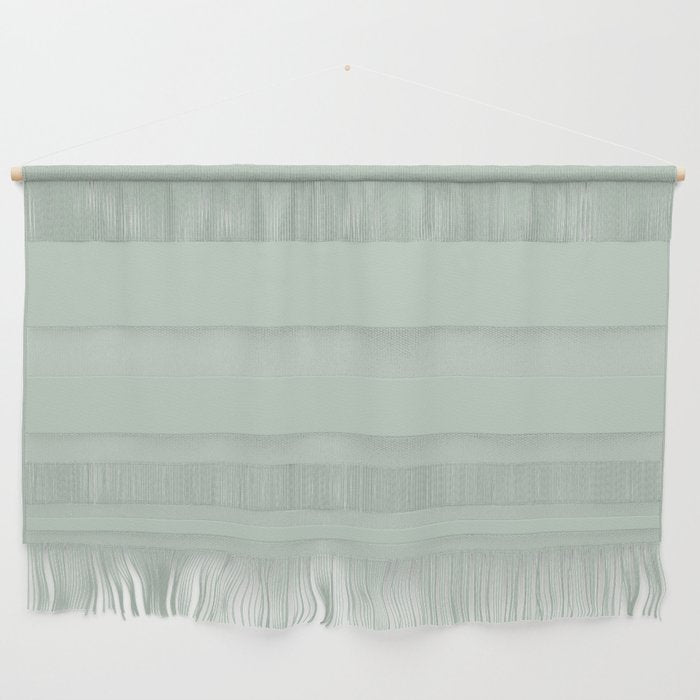 Light Sage Green Solid Wall Hanging Gallery Image 1