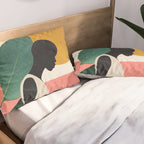 Tropical Girl Pillow Sham Gallery Image 2