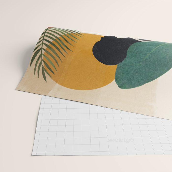 Tropical Girl Wrapping Paper Gallery Image 2