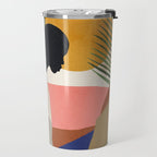 Tropical Girl Travel Mug Gallery Image 2