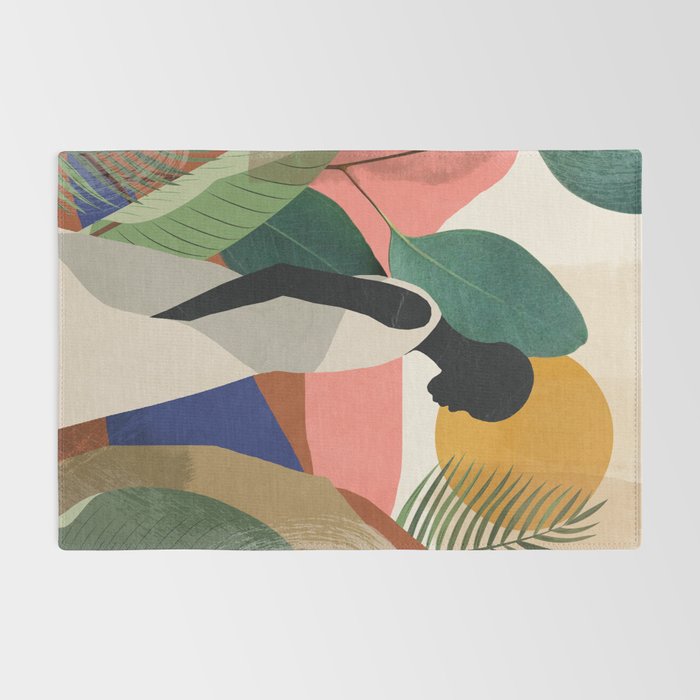 Tropical Girl Rug Gallery Image 2