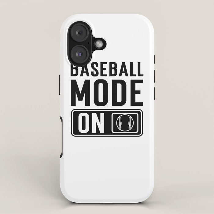Baseball Mode On iPhone Case Gallery Image 1