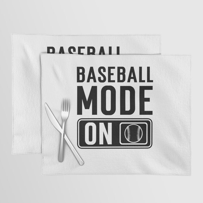 Baseball Mode On Placemat Gallery Image 1