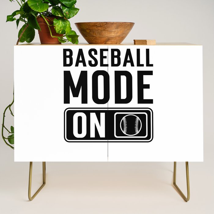 Baseball Mode On Credenza Gallery Image 1