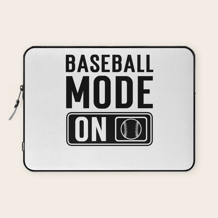 Baseball Mode On Laptop Sleeve Gallery Image 1