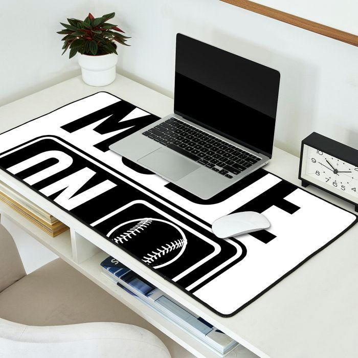 Baseball Mode On Desk Mat Gallery Image 2