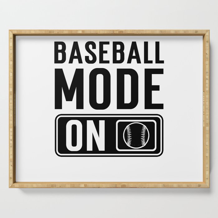 Baseball Mode On Serving Tray Gallery Image 1