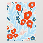 Red flowers Poster Gallery Image 4