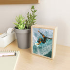Andy Irons,  surfing on the North Shore Mini Art Print Gallery Image 2
