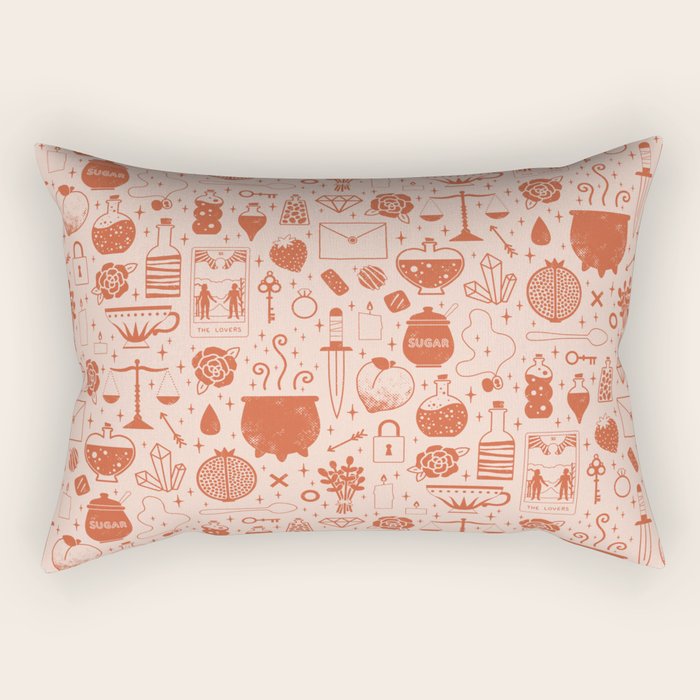 Love Potion: Valentine Rectangular Pillow Gallery Image 1