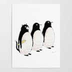 HARAPECO PENGUIN TRIO Poster Gallery Image 4