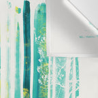 Fox in quiet forest Wall Tapestry Gallery Image 3