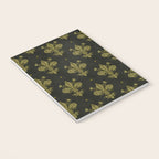 Fleur De Lis In Rich Green Notebook Gallery Image 3