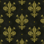 Fleur De Lis In Rich Green Coffee Mug Gallery Image 2