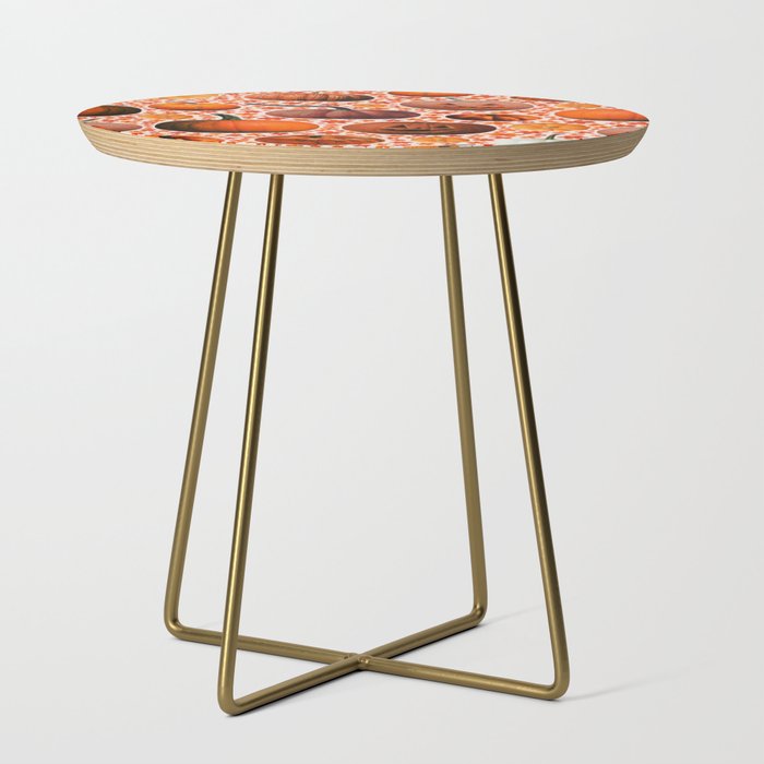 Pumpkin Collage Side Table Gallery Image 1