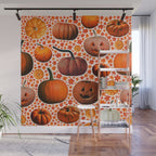 Pumpkin Collage Wall Mural Gallery Image 1