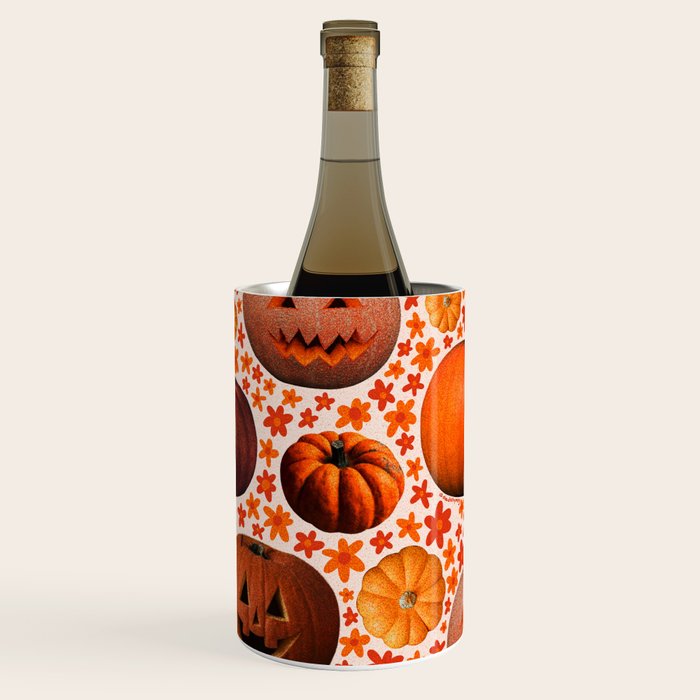 Pumpkin Collage Wine Chiller Gallery Image 3
