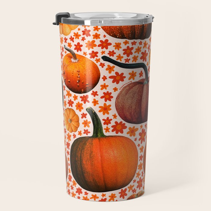 Pumpkin Collage Travel Mug Gallery Image 3