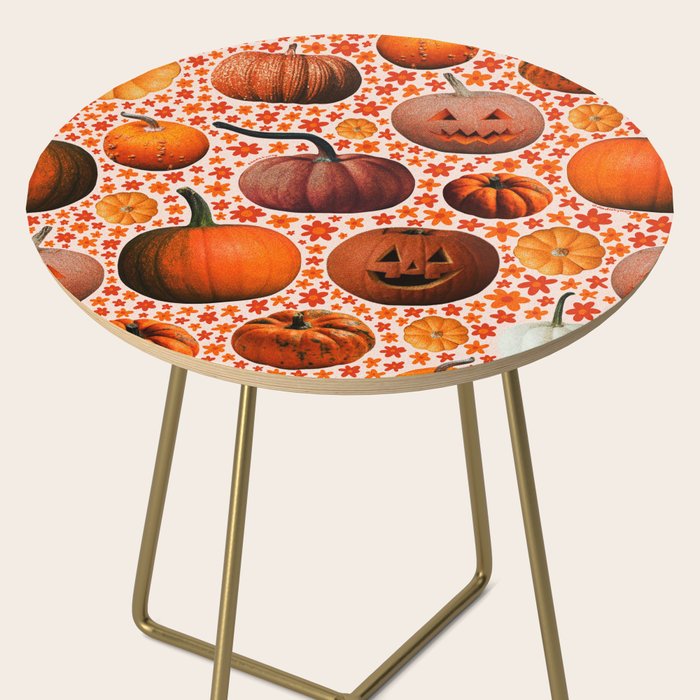Pumpkin Collage Side Table Gallery Image 2