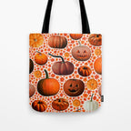 Pumpkin Collage Tote Bag Gallery Image 1