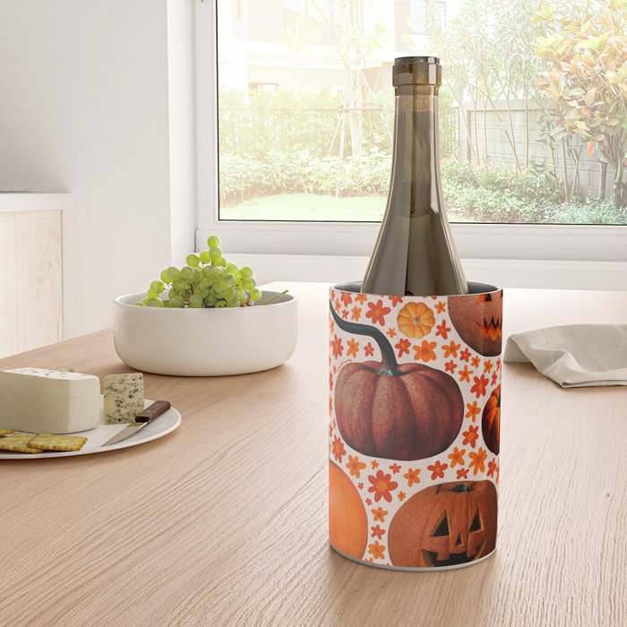 Pumpkin Collage Wine Chiller Gallery Image 4